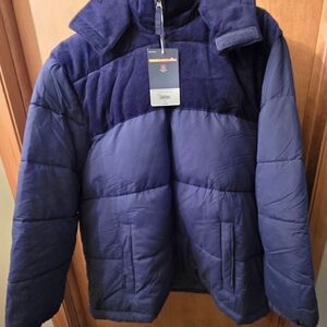 St. John's Bay Blue Puffer Jacket